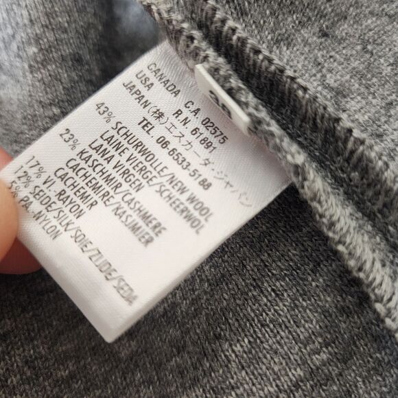 Escada Jacket Wool Cashmere Silk Shawl Collar Womens 38 Medium Office Career - Picture 7 of 12